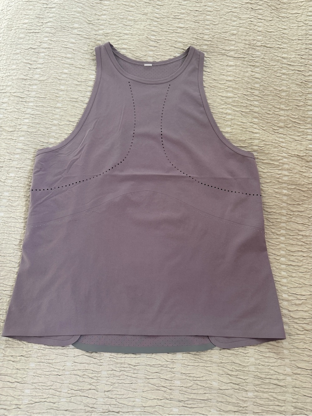 lululemon athletica Perforated High-Neck Tank - Mauve